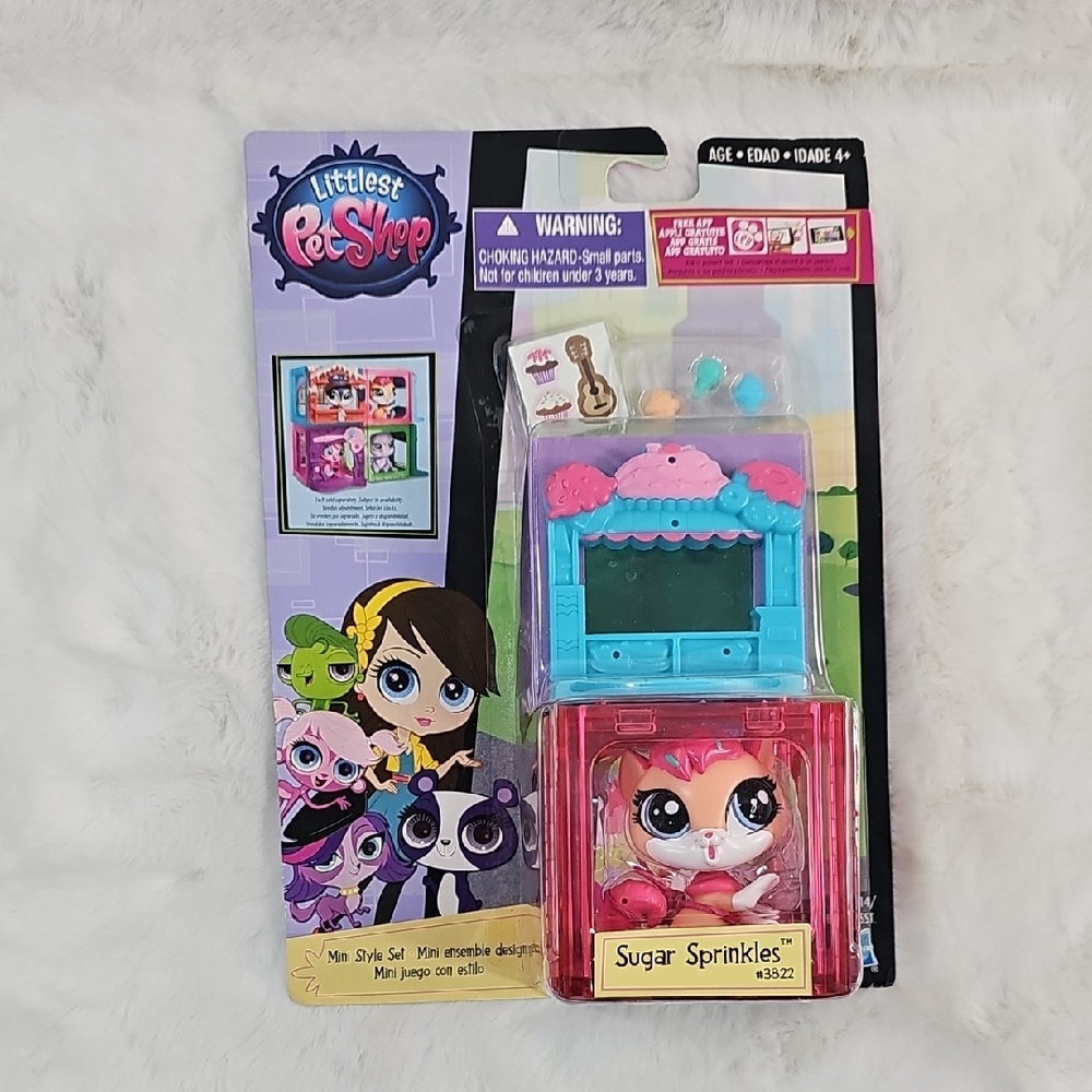 Littlest PetShop LPS Mini Style Set Sugar Sprinkles #3822